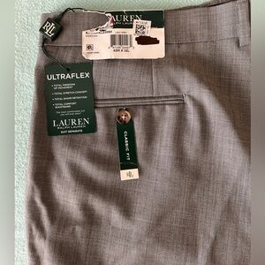 Ralph Lauren Classic Fit Ultraflex Pants in Gray